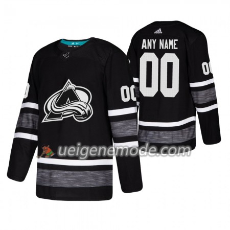 Herren Eishockey Colorado Avalanche Trikot Custom 2019 All-Star Adidas Schwarz Authentic